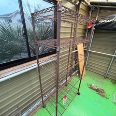 スチールラック　2個の画像