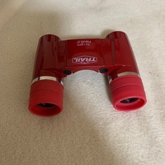 双眼鏡 赤 ジャンク品の画像