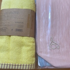 ロクシタン　バスタオル、トートバッグセットの画像