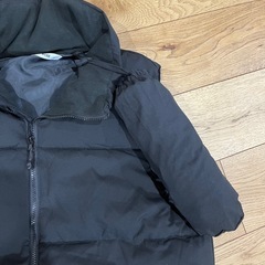 WEGOダウンベストフード付きの画像