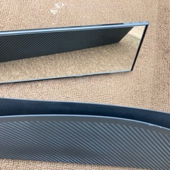 カーボン柄シートポケット🚙大型ミラー‼️の画像