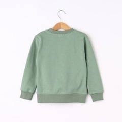 【リンクコーデ】ピープル刺繍スウェット(110cm)の画像