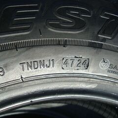 １９５/８０R１５ ジムニー新車外し ２０２４年製  ４本の画像