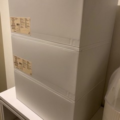 無印　ポリプロピレン引き出し　の画像