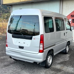 H23年 EBD-TV2 スバル トランスポート 5速マニュアル切り替え4WDタイベルト交換渡し車検9年12月エアコンパワー付きキーレスエントリー ETCの画像