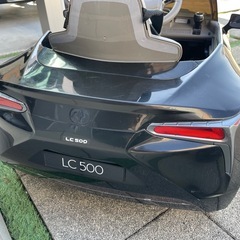 Lexus 電動乗用車 ラジコンカー　黒色　子ども用　　の画像