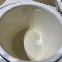 レコルト コンパクトライスクッカー recolte RCR-1W 小さい炊飯器一人暮らしおすすめします。の画像