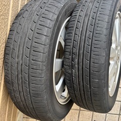 ダイハツ純正　ホイール　タイヤの画像