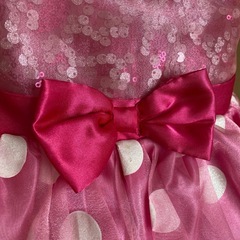 ミニーちゃんのドレスの画像