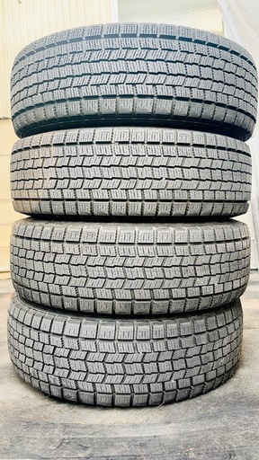 スタッドレスタイヤ　ホイール付き　185/70R14 デミオ等