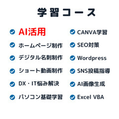 【WEB自社管理実現】AIとCanvaで驚くほど綺麗なホームページに蘇る！マンツーマンサイト制作教室の画像