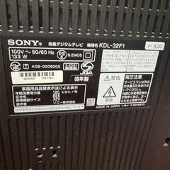 SONYテレビの画像