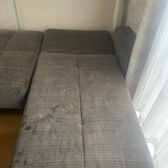 L字型ソファベッドの画像