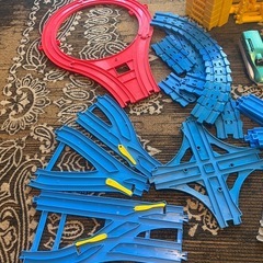 プラレール 車輌 レール 情景 橋脚の画像