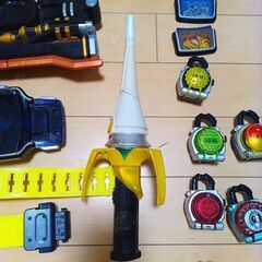 仮面ライダー鎧武⭐️ベルトとロックシードの画像