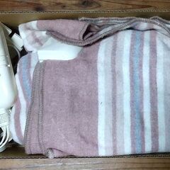 サンヨー　電気式毛布の画像