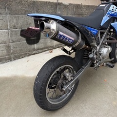 Dトラッカー125 スタント　練習の画像