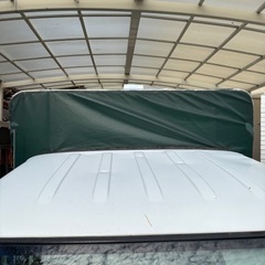 サンバートラックTT幌、骨組み一式の画像