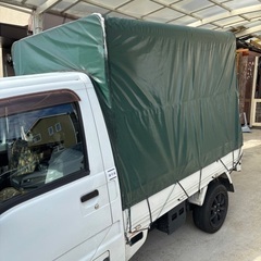 サンバートラックTT幌、骨組み一式の画像