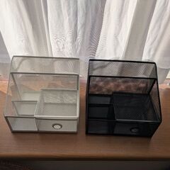 IKEA デスクオーガナイザー　2個の画像