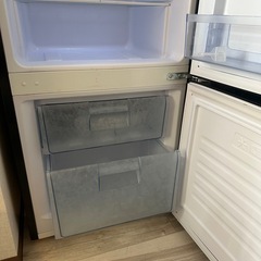 アズマ 2ドア 冷蔵庫 MR-GL170 ブラック 170L 電気冷凍冷蔵庫の画像