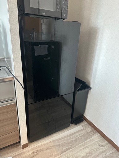 アズマ 2ドア ストア 冷蔵庫 MR-GL170 ブラック 170L 電気冷凍冷蔵庫