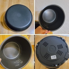 東芝 TOSHIBA 電気圧力鍋 ブラック RCP-30R（K）　圧力鍋の画像