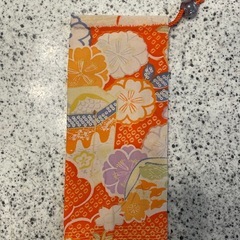 【ハンドメイド】着物ハギレ袋の画像