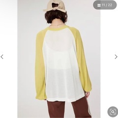 シアーラグランニットトップス　ロデオクラウンズの画像