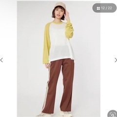 シアーラグランニットトップス　ロデオクラウンズの画像