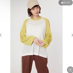 シアーラグランニットトップス　ロデオクラウンズの画像