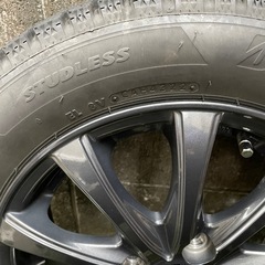 スタッドレスタイヤ 155/65R14 75Q BRIDGESTONE ブリヂストン ブリザック VRX2 ホイールセットの画像