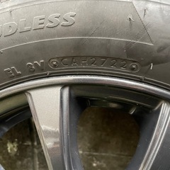 スタッドレスタイヤ 155/65R14 75Q BRIDGESTONE ブリヂストン ブリザック VRX2 ホイールセットの画像