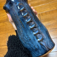 からはし窯　フクロウの花瓶の画像