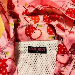 子供用いちご柄アウターの画像