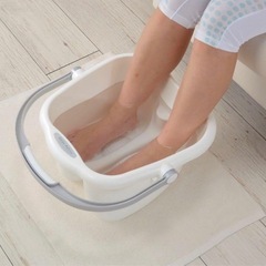 足湯バケツの画像