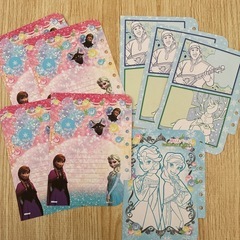 【差し上げます】アナ雪　メモ帳などの画像