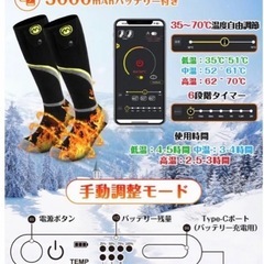 電熱ソックスの画像