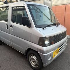 乗って帰れます：総額16万円：車検R8年08月24日まで：平成16年07月：三菱　ミニキャブバン　：AT：1３万キロ台(タイミングベルト交換済み）：下取り可能の画像