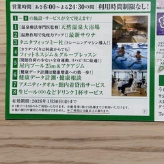 うめきた　蓮　温泉　有効期限2026年1月30日の画像