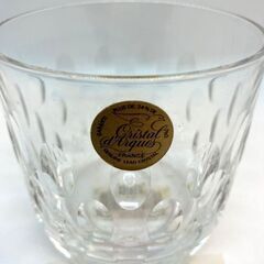 【未使用】フランス製🇫🇷クリスタルダルクのグラス✨高級クリスタルの画像