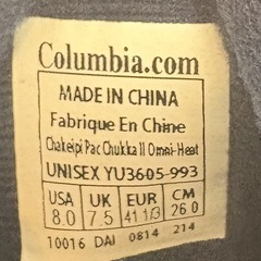 Colombia スノーブーツ　美品
の画像