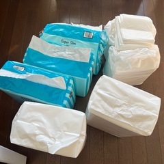 薄型ペットシーツ合計437枚　スーパーワイド、レギュラーサイズの画像