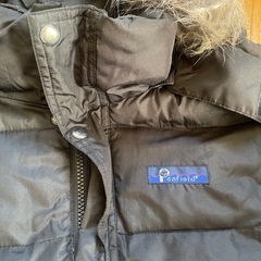 中綿ダウン、チャンピオンパンツ　130サイズ　黒の画像