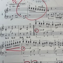 ピアノ教材 5冊セット 《ハノン／ソナチネ アルバム1／ブルグミュラー25の練習曲／バイエル上下巻》  の画像