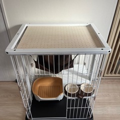 ♡ウッドワンサークルキャットミニ　猫用　ホワイト♡の画像