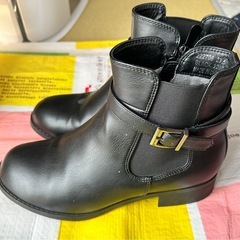 黒ブーツ中古品の画像