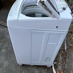 TOSHIBA 8kg 洗濯機 AW-80DM(W) 2014年製の画像