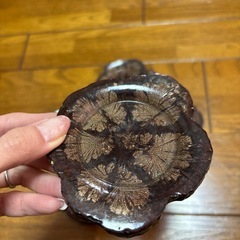 木製のお皿？　5個の画像