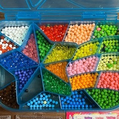 超大量！　アクアビーズ　まとめ売りの画像